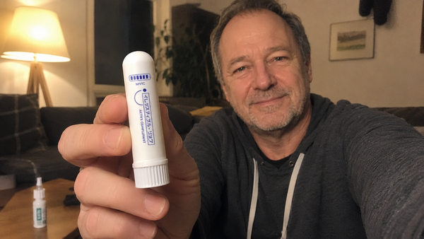 Das Spray liegt seit zwei Wochen unbenutzt